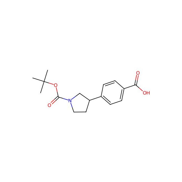 4-(1-tert-butoxycarbonylpyrrolidin-3-yl)benzoic acid - ≥97% CAS No(222987-24-8) by Aladdin Scientific