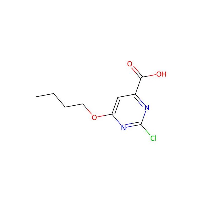 6-butoxy-2-chloro-pyrimidine-4-carboxylic acid - ≥97% CAS No(1851263-90-5) by Aladdin Scientific