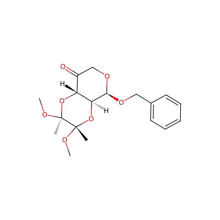 (2S,3S,4aS,5R,8aS)-5-benzyloxy-2,3-dimethoxy-2,3-dimethyl-5,8a-dihydro-4aH-pyrano[3,4-b][1,4]dioxin-8-one - ≥97% CAS No(1309358-01-7) by Aladdin Scientific