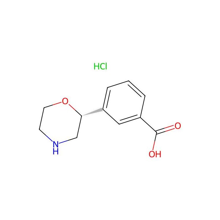 3-[(2R)-morpholin-2-yl]benzoic acid;hydrochloride - ≥97% CAS No(2719003-29-7) by Aladdin Scientific