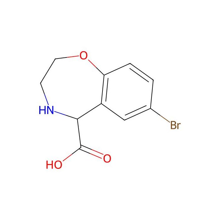 7-bromo-2,3,4,5-tetrahydro-1,4-benzoxazepine-5-carboxylic acid - ≥97% CAS No(1378254-82-0) by Aladdin Scientific