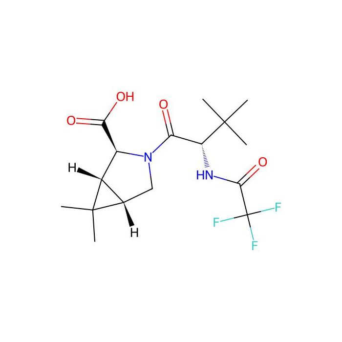(1R,2S,5S)-3-[(2S)-3,3-dimethyl-2-[(2,2,2-trifluoroacetyl)amino]butanoyl]-6,6-dimethyl-3-azabicyclo[3.1.0]hexane-2-carboxylic acid - ≥97% CAS No(2755812-45-2) by Aladdin Scientific