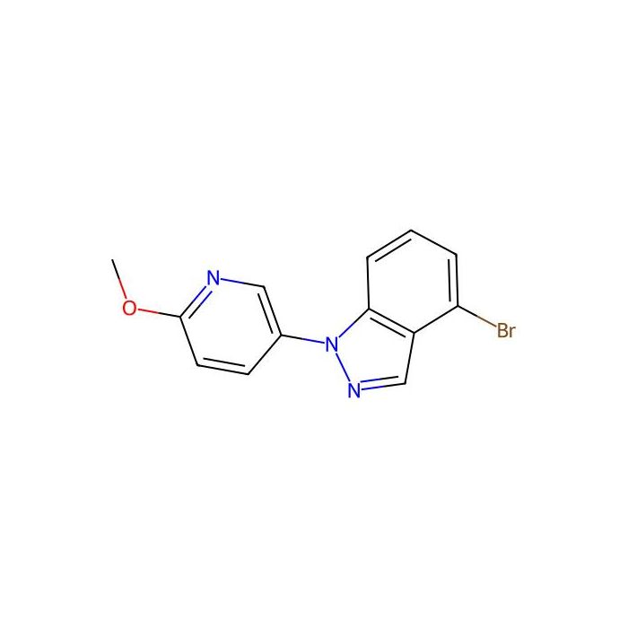 4-bromo-1-(6-methoxy-3-pyridyl)indazole - ≥97% CAS No(1207478-79-2) by Aladdin Scientific