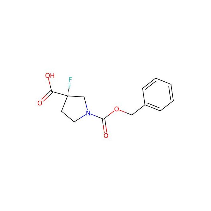 (3S)-1-benzyloxycarbonyl-3-fluoro-pyrrolidine-3-carboxylic acid - ≥97% CAS No(1601461-47-5) by Aladdin Scientific