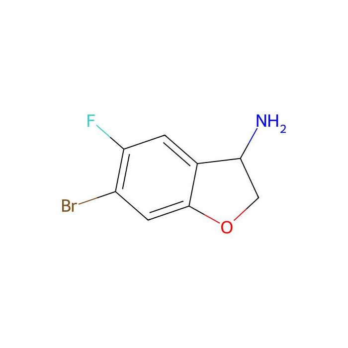 6-bromo-5-fluoro-2,3-dihydrobenzofuran-3-amine - ≥97% CAS No(1273603-53-4) by Aladdin Scientific