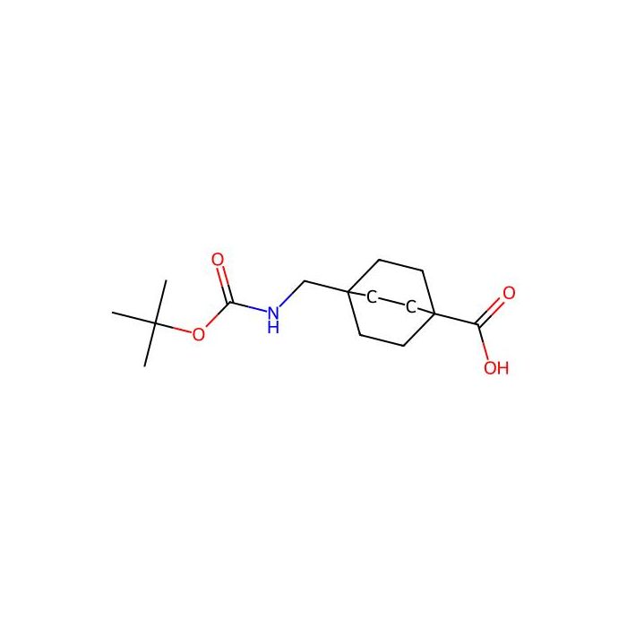 4-[(tert-butoxycarbonylamino)methyl]bicyclo[2.2.2]octane-1-carboxylic acid - ≥97% CAS No(219996-49-3) by Aladdin Scientific