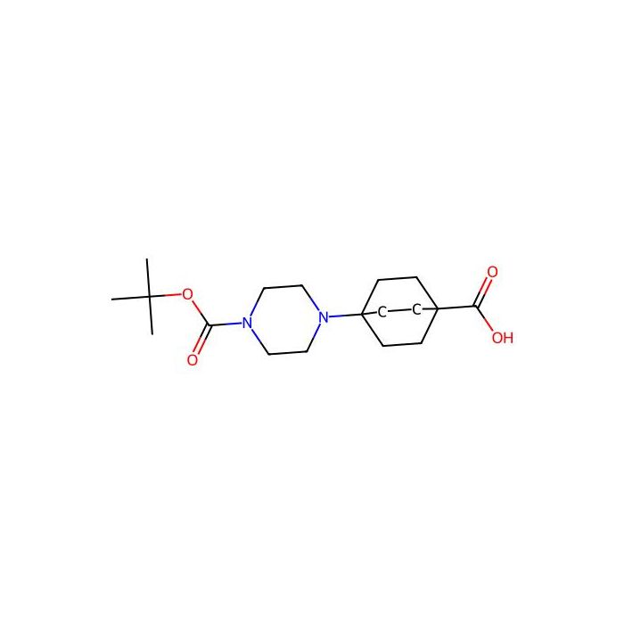 4-(4-tert-butoxycarbonylpiperazin-1-yl)bicyclo[2.2.2]octane-1-carboxylic acid - ≥97% CAS No(2891597-51-4) by Aladdin Scientific