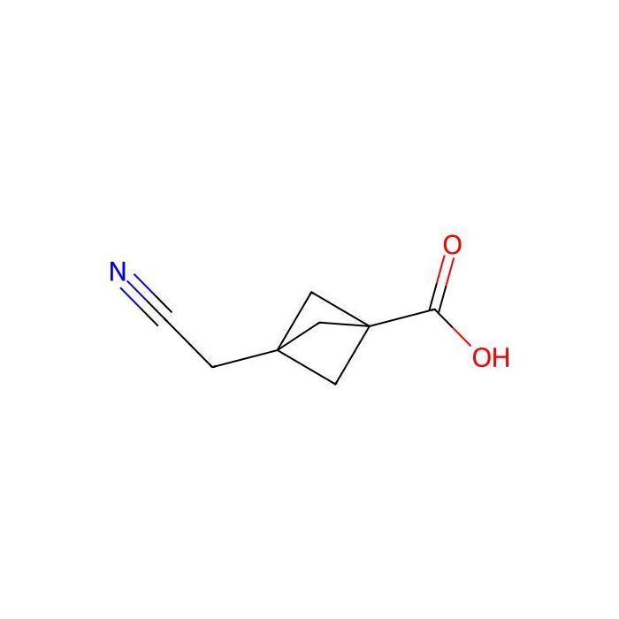 3-(cyanomethyl)bicyclo[1.1.1]pentane-1-carboxylic acid - ≥97% CAS No(2891597-41-2) by Aladdin Scientific