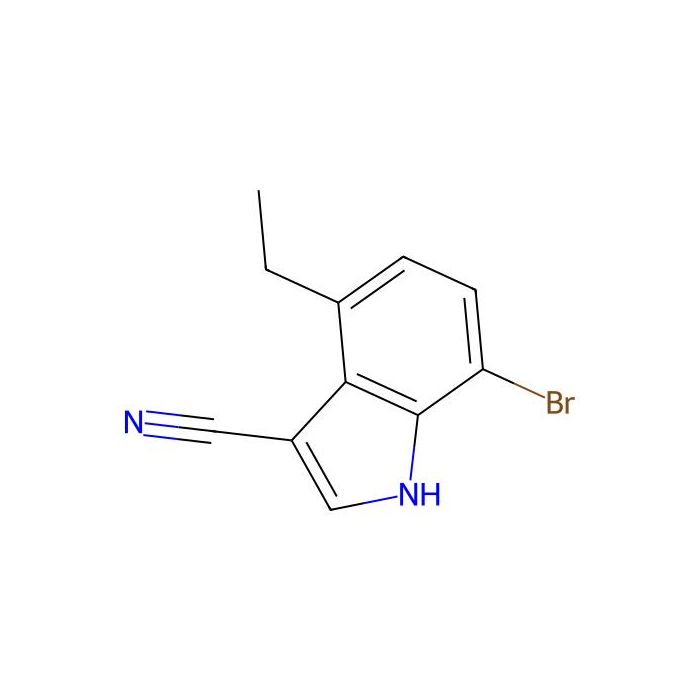 7-bromo-4-ethyl-1H-indole-3-carbonitrile - ≥97% CAS No(2684294-29-7) by Aladdin Scientific