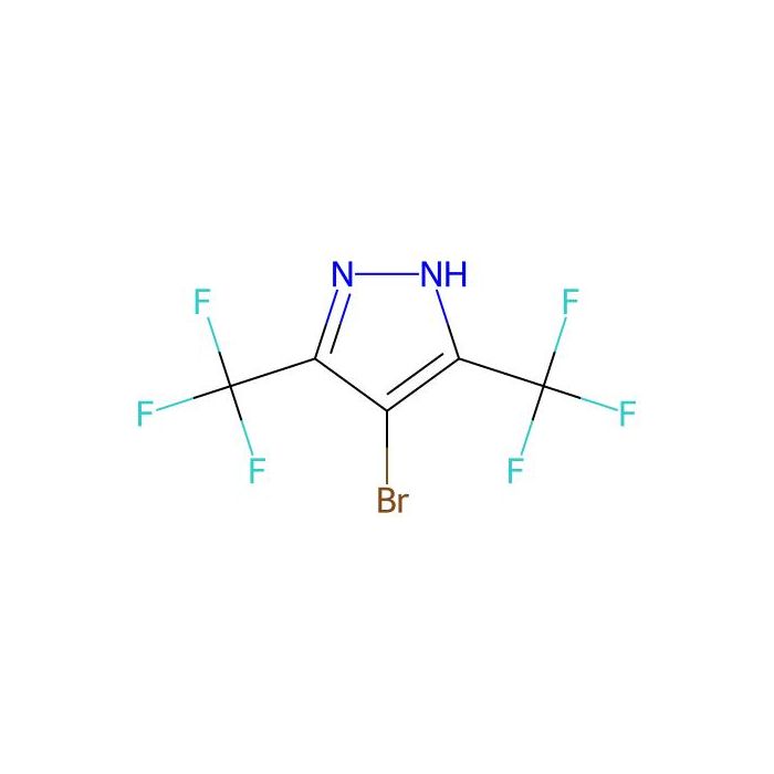 4-bromo-3,5-bis(trifluoromethyl)-1H-pyrazole - ≥97% CAS No(1376710-07-4) by Aladdin Scientific