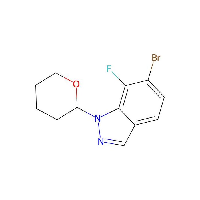 6-bromo-7-fluoro-1-tetrahydropyran-2-yl-indazole - ≥97% CAS No(2883044-81-1) by Aladdin Scientific