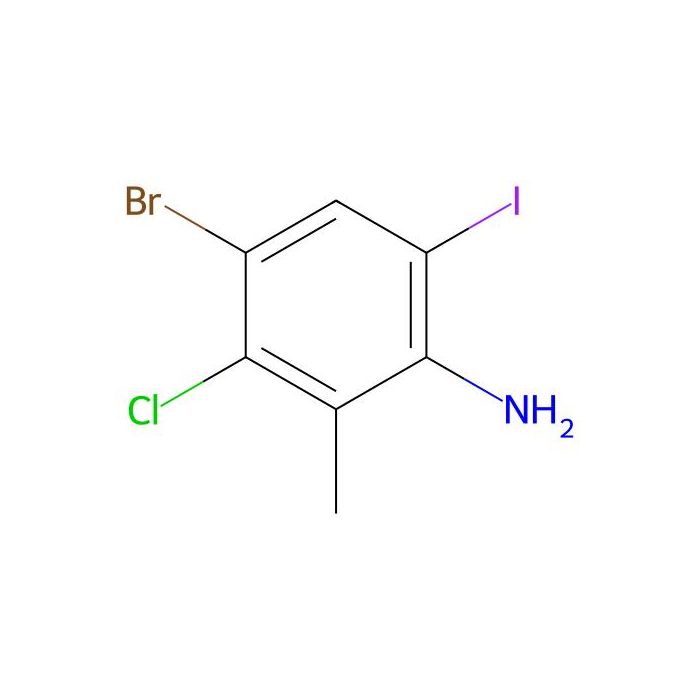 4-bromo-3-chloro-6-iodo-2-methyl-aniline - ≥97% CAS No(1196051-66-7) by Aladdin Scientific