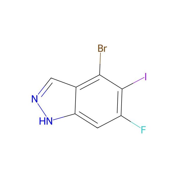 4-bromo-6-fluoro-5-iodo-1H-indazole - ≥97% CAS No(2765413-93-0) by Aladdin Scientific