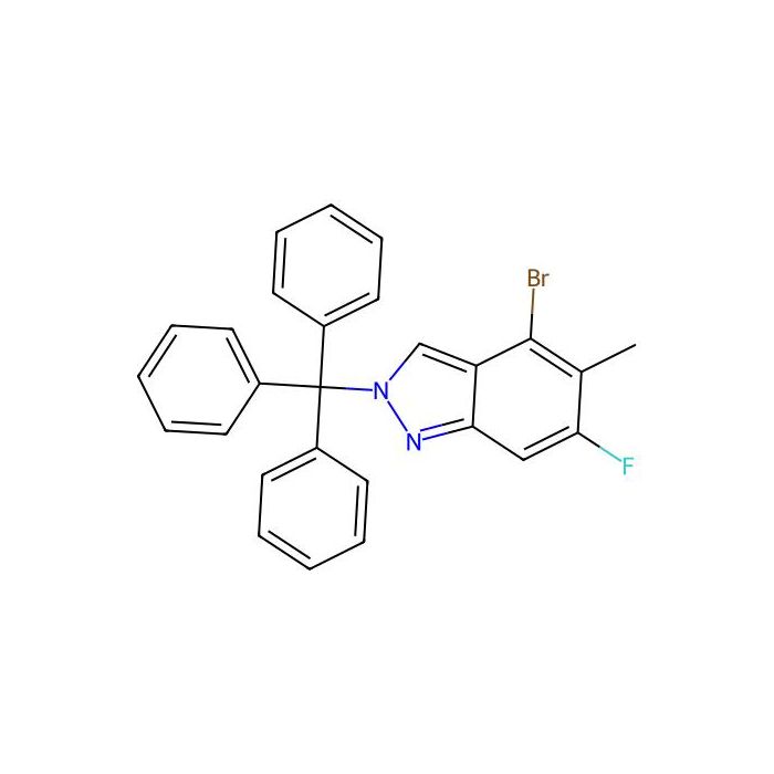 4-bromo-6-fluoro-5-methyl-2-trityl-indazole - ≥97% CAS No(2821797-32-2) by Aladdin Scientific