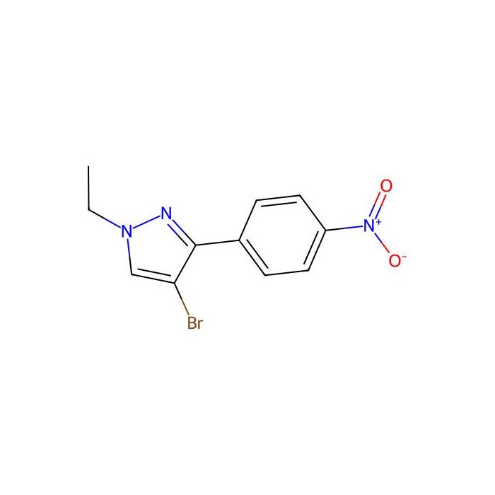 4-bromo-1-ethyl-3-(4-nitrophenyl)pyrazole - ≥97% CAS No(942920-12-9) by Aladdin Scientific