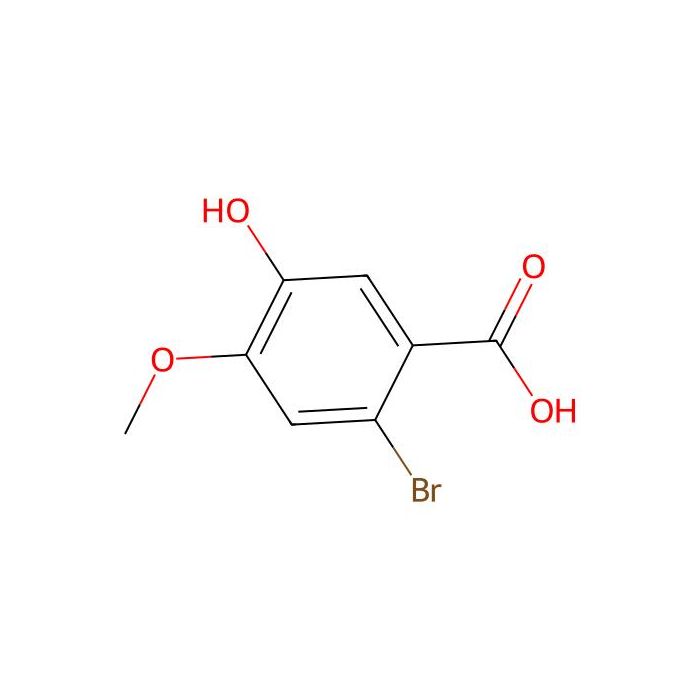 2-Bromo-5-hydroxy-4-methoxybenzoic acid - ≥95% CAS No(121936-68-3) by Aladdin Scientific