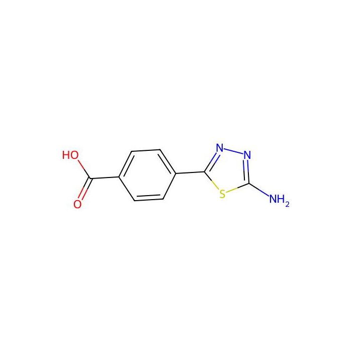 4-(5-Amino-1，3，4-thiadiazol-2-yl)benzoic acid - ≥97% CAS No(235109-65-6) by Aladdin Scientific