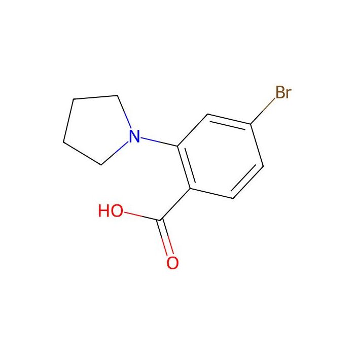 4-Bromo-2-pyrrolidinobenzoic Acid - ≥95% CAS No(1099609-12-7) by Aladdin Scientific