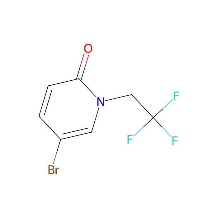 5-bromo-1-(2，2，2-trifluoroethyl)pyridin-2(1H)-one - ≥98% CAS No(1114563-10-8) by Aladdin Scientific