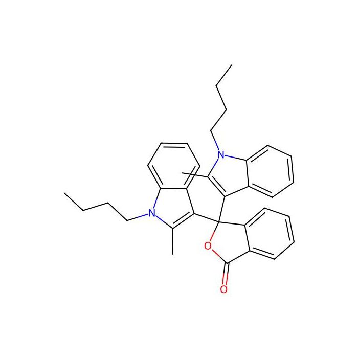 3，3-Bis(1-butyl-2-methyl-1H-indol-3-yl)isobenzofuran-1(3H)-one - ≥95% CAS No(50292-91-6) by Aladdin Scientific