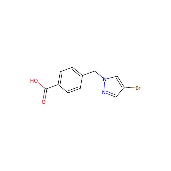 4-[(4-Bromo-1H-pyrazol-1-yl)methyl]benzoic acid - ≥95% CAS No(387344-96-9) by Aladdin Scientific