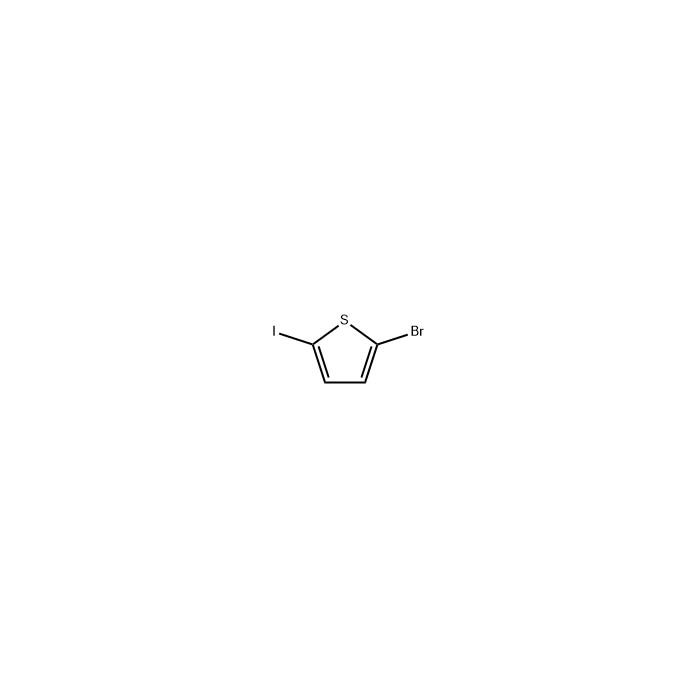 2-Bromo-5-iodothiophene - ≥98%,stabilized with Cu+HQ+MgO CAS No(29504-81-2) by Aladdin Scientific