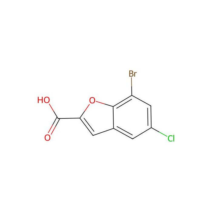 7-Bromo-5-chloro-1-benzofuran-2-carboxylicacid - ≥97% CAS No(190775-65-6) by Aladdin Scientific