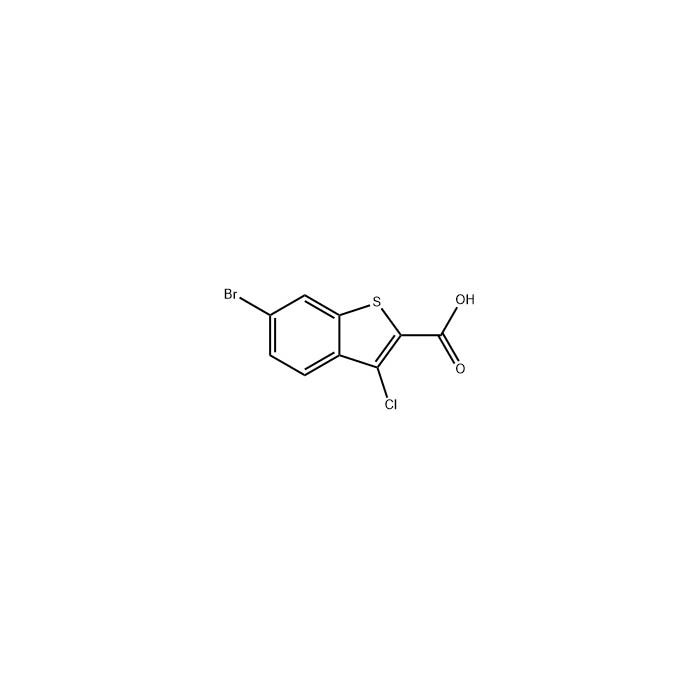 6-Bromo-3-chlorobenzo[b]thiophene-2-carboxylic acid - ≥97% CAS No(438613-29-7) by Aladdin Scientific