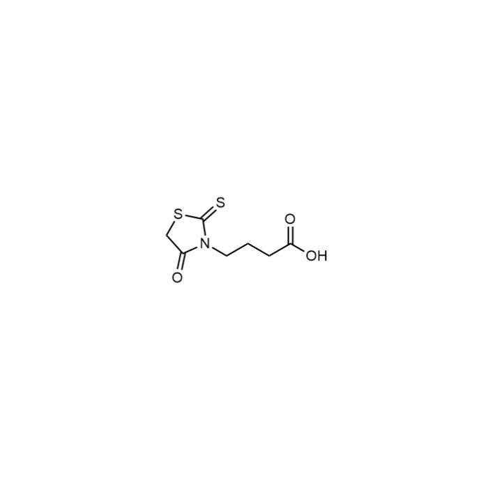4-(4-Oxo-2-thioxothiazolidin-3-yl)butanoic acid - ≥95% CAS No(18623-60-4) by Aladdin Scientific