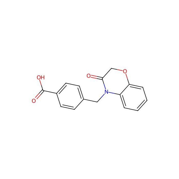4-[(3-OXO-2， 3-DIHYDRO-4H-1， 4-BENZOXAZIN-4-YL)METHYL]BENZOIC ACID - ≥97% CAS No(857492-98-9) by Aladdin Scientific