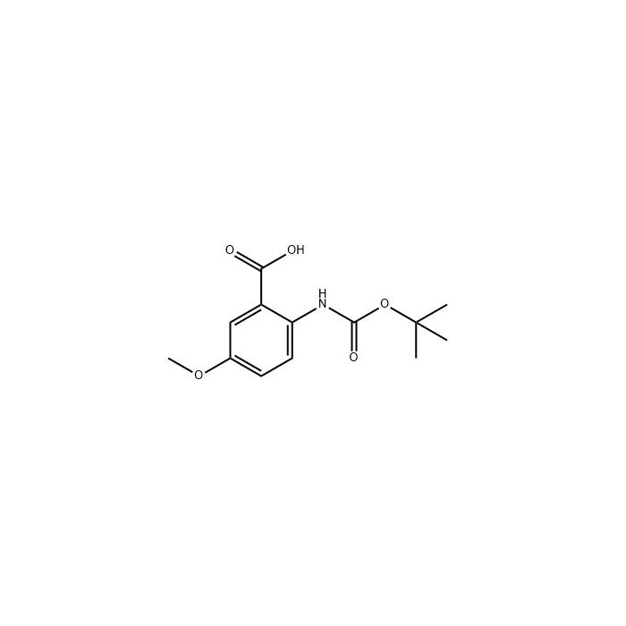 2-((tert-Butoxycarbonyl)amino)-5-methoxybenzoicacid - ≥98% CAS No(262614-64-2) by Aladdin Scientific