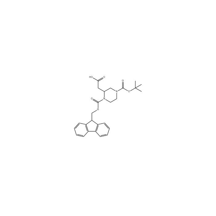 4-Boc-1-Fmoc-2-piperazineacetic acid - ≥97% CAS No(183742-34-9) by Aladdin Scientific