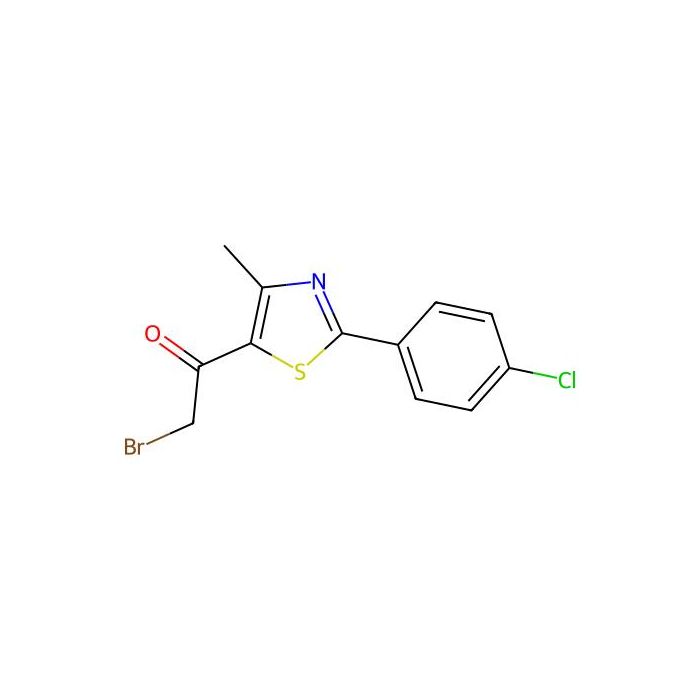 2-bromo-1-[2-(4-chlorophenyl)-4-methyl-1，3-thiazol-5-yl]-1-ethanone - ≥90% CAS No(54001-36-4) by Aladdin Scientific