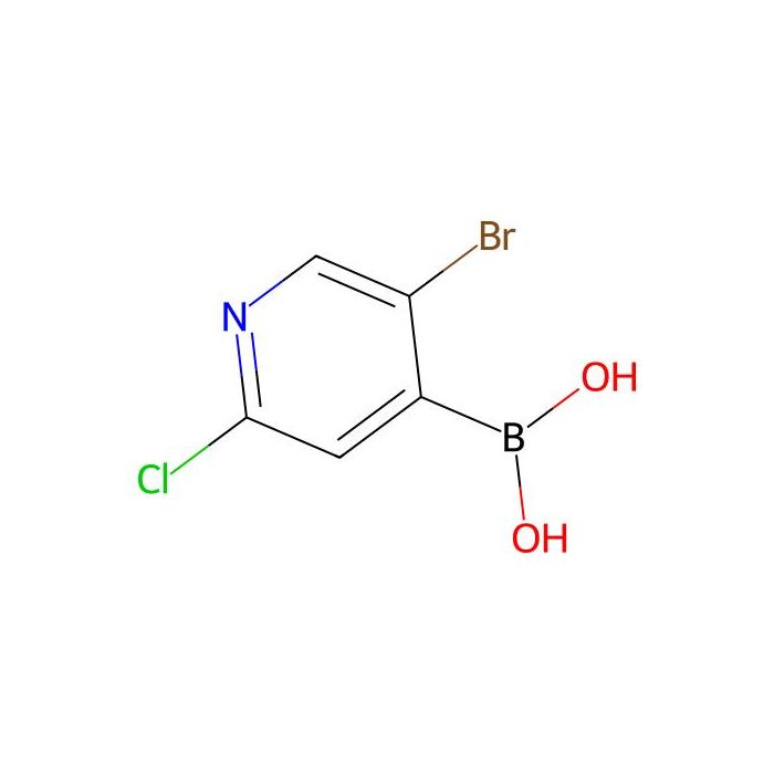 (5-Bromo-2-chloropyridin-4-yl)boronic acid(contains varying amounts of Anhydride) - ≥98% CAS No(871329-63-4) by Aladdin Scientific