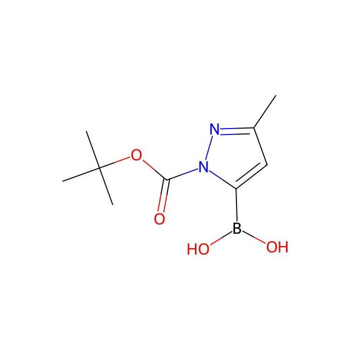1-Boc-3-methyl-1H-pyrazole-5-boronic Acid(contains varying amounts of Anhydride) - ≥97% CAS No(1217501-27-3) by Aladdin Scientific