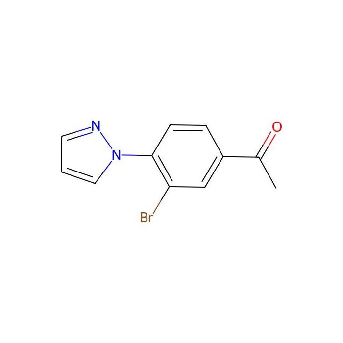 3’-Bromo-4’-(1-pyrazolyl)acetophenone - ≥97% CAS No(1186663-58-0) by Aladdin Scientific