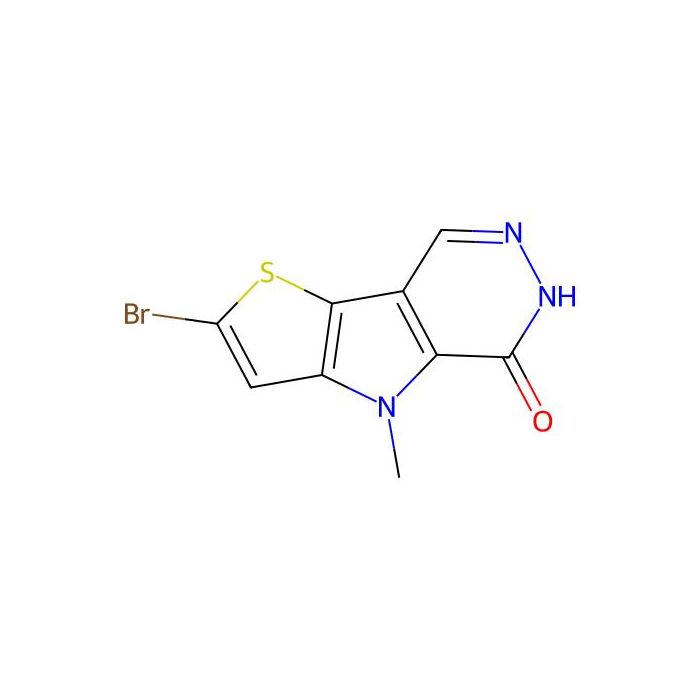 2-Bromo-4-methyl-4H-thieno[2'，3':4，5]pyrrolo[2，3-d]pyridazin-5(6H)-one - ≥98% CAS No(1221186-56-6) by Aladdin Scientific