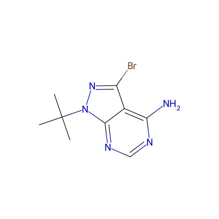 3-Bromo-1-(tert-butyl)-1H-pyrazolo[3，4-d]pyrimidin-4-amine - ≥98% CAS No(862728-61-8) by Aladdin Scientific