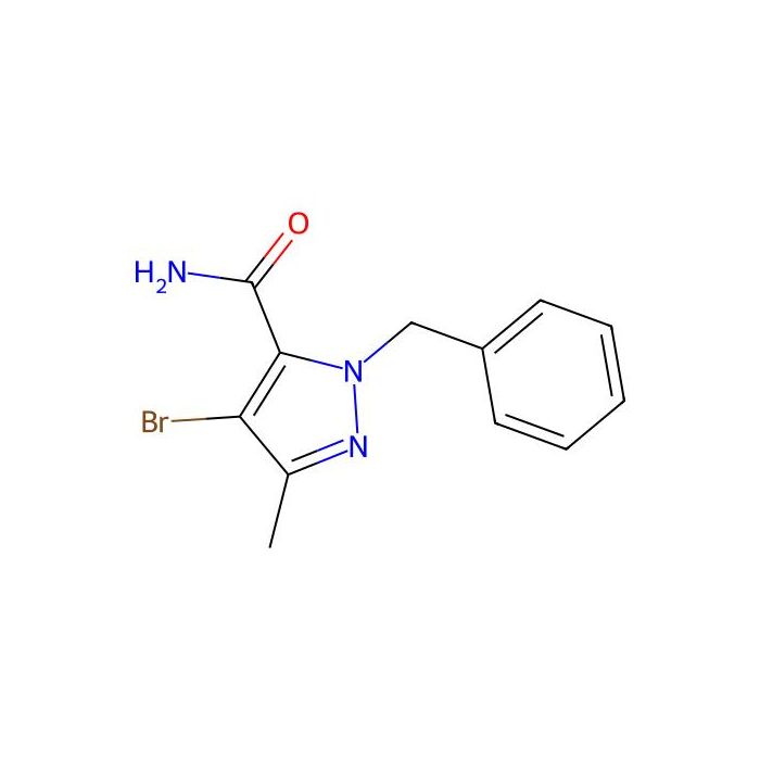 1-Benzyl-4-bromo-3-methyl-1H-pyrazole-5-carboxamide - ≥98% CAS No(1352926-13-6) by Aladdin Scientific
