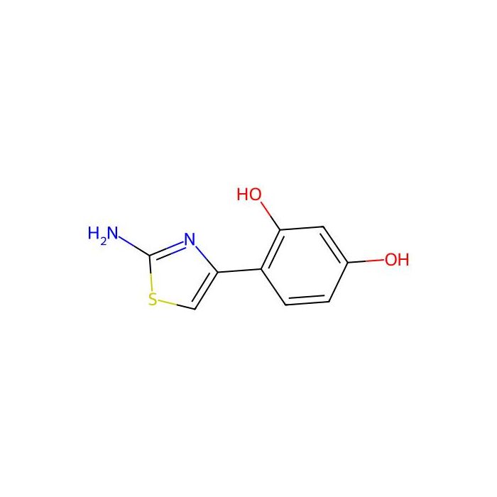 4-(2-Aminothiazol-4-yl)benzene-1,3-diol - ≥97% CAS No(90850-44-5) by Aladdin Scientific
