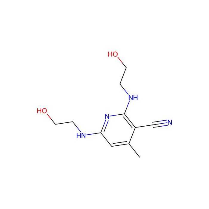 2,6-Bis((2-hydroxyethyl)amino)-4-methylnicotinonitrile - ≥98% CAS No(38841-88-2) by Aladdin Scientific