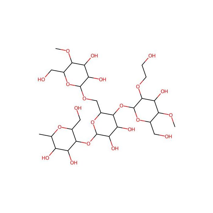 Hydroxyethyl cellulose（HEC） - 800-1500mPa · s, 2% aqueous solution at 20 ℃ CAS No(9004-62-0) by Aladdin Scientific