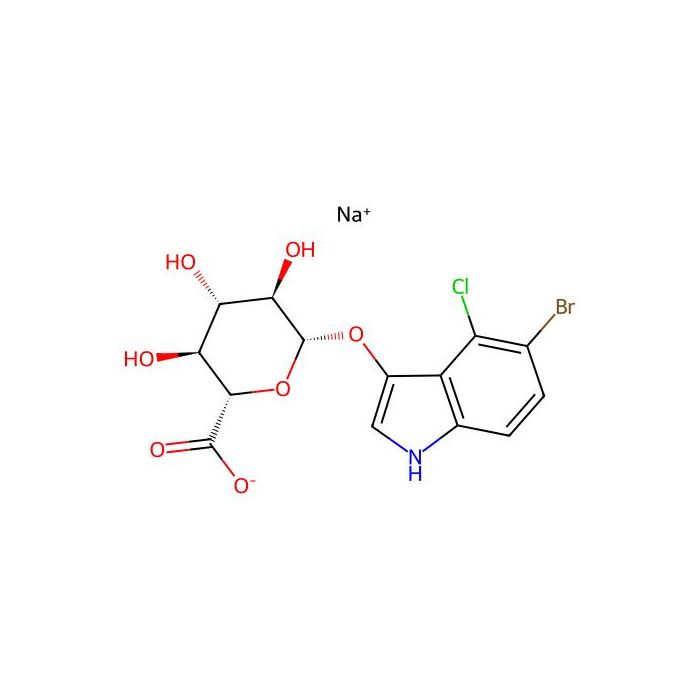 5-Bromo-4-chloro-3-indolyl β-D-glucuronide sodium salt - tablet CAS No(129541-41-9) by Aladdin Scientific