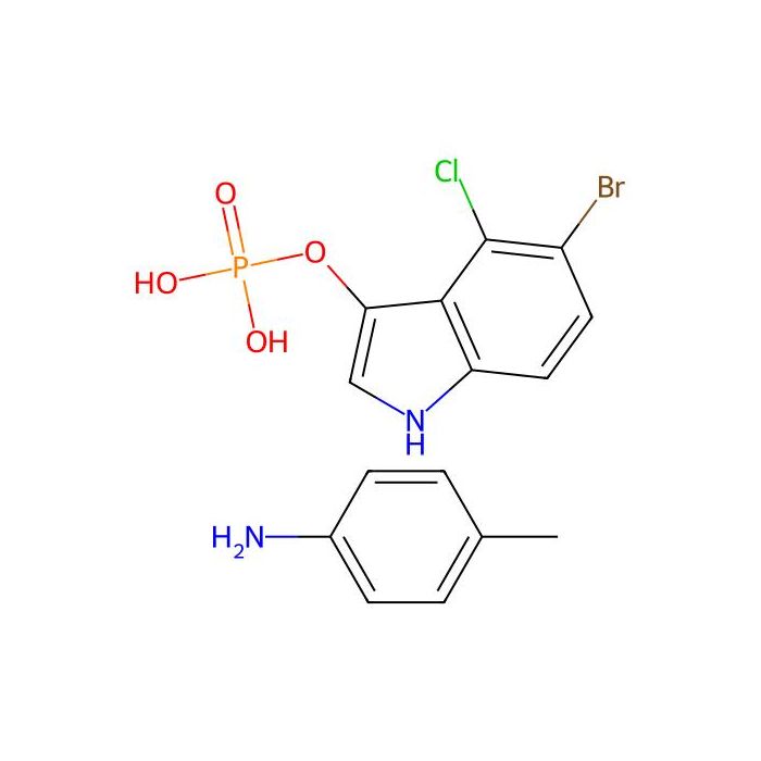 5-Bromo-4-chloro-3-indolyl phosphate p-toluidine salt - BioReagent, Suitable for molecular biology, ≥99%, powder CAS No(6578-06-9) by Aladdin Scientific