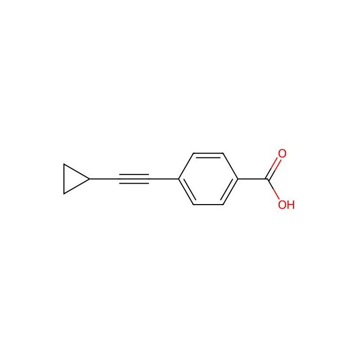 4-(Cyclopropylethynyl)benzoic acid - ≥95% CAS No(908247-29-0) by Aladdin Scientific