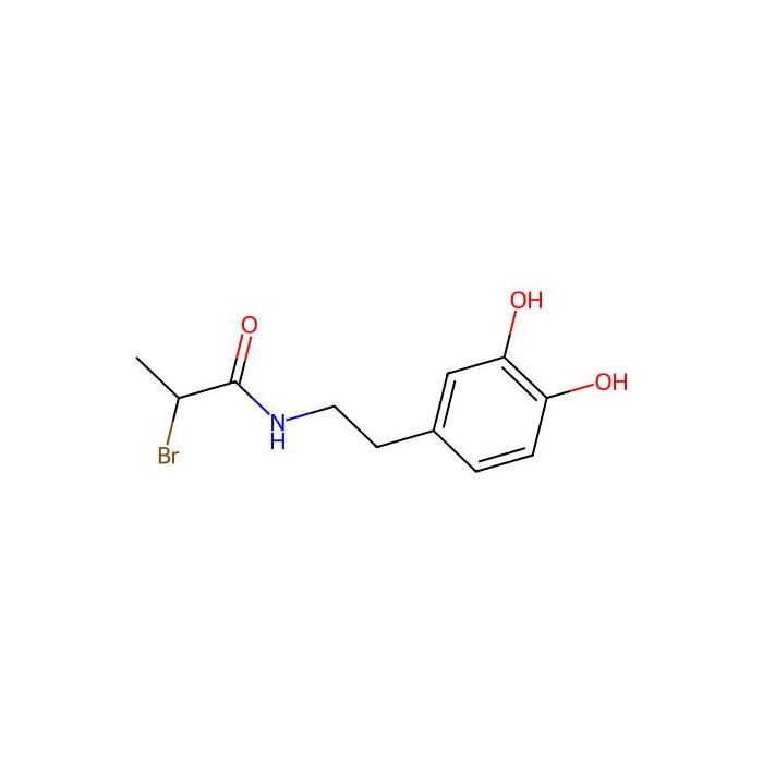2-Bromo-N-(3，4-dihydroxyphenethyl)propanamide - ≥95% CAS No(862673-06-1) by Aladdin Scientific