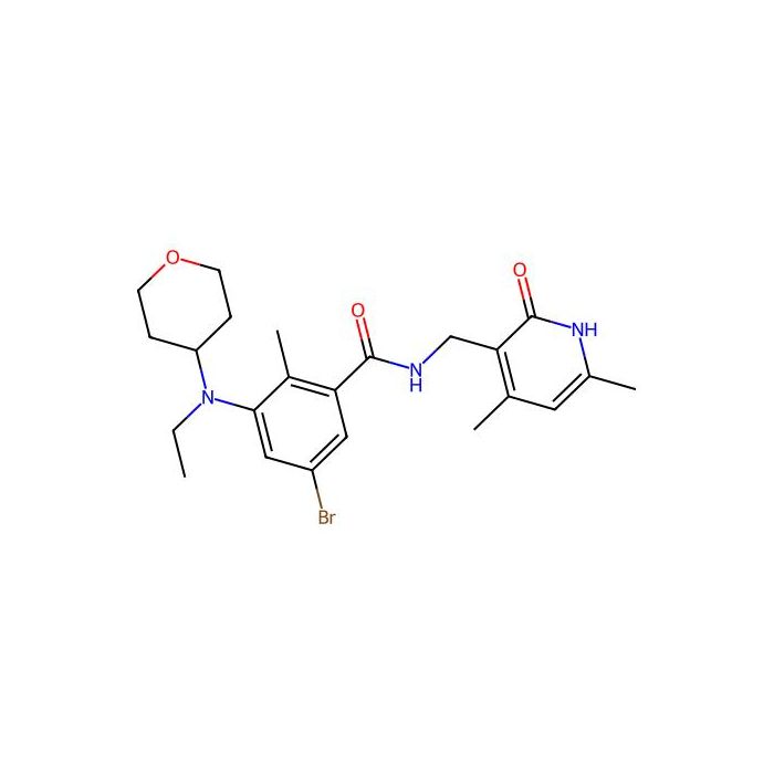 5-Bromo-N-((4，6-dimethyl-2-oxo-1，2-dihydropyridin-3-yl)methyl)-3-(ethyl(tetrahydro-2H-pyran-4-yl)amino)-2-methylbenzamide - ≥95% CAS No(1403257-80-6) by Aladdin Scientific