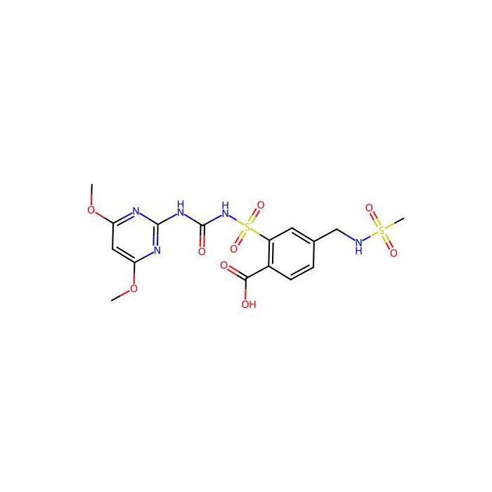 Benzoic acid， 2-[[[[(4，6-dimethoxy-2-pyrimidinyl)amino]carbonyl]amino]sulfonyl]-4-[[(methylsulfonyl)amino]methyl]- - ≥95% CAS No(400852-66-6) by Aladdin Scientific