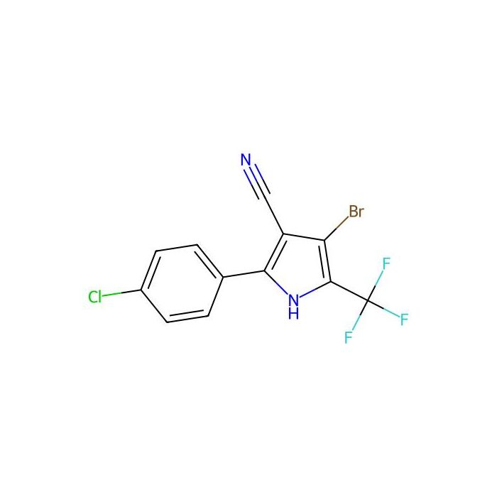 4-Bromo-2-(4-chlorophenyl)-5-(trifluoromethyl)-1H-pyrrole-3-carbonitrile - ≥98% CAS No(122454-29-9) by Aladdin Scientific