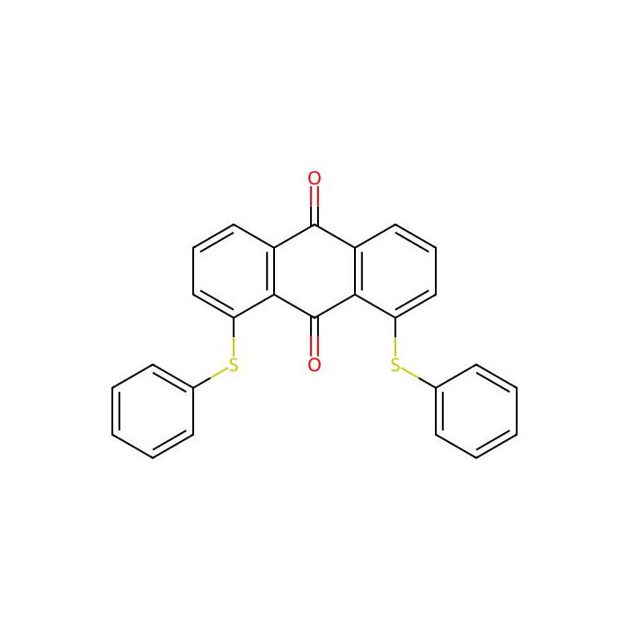 1，8-Bis(phenylthio)-9，10-anthracenedione - BioReagent CAS No(13676-91-0) by Aladdin Scientific